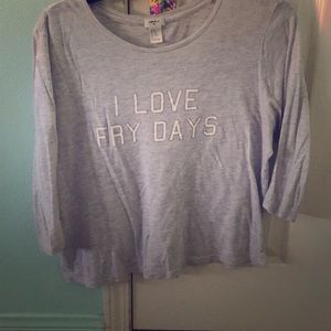 I ❤️ Fry🍟days shirt